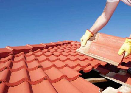 Монтаж натуральной черепицы
