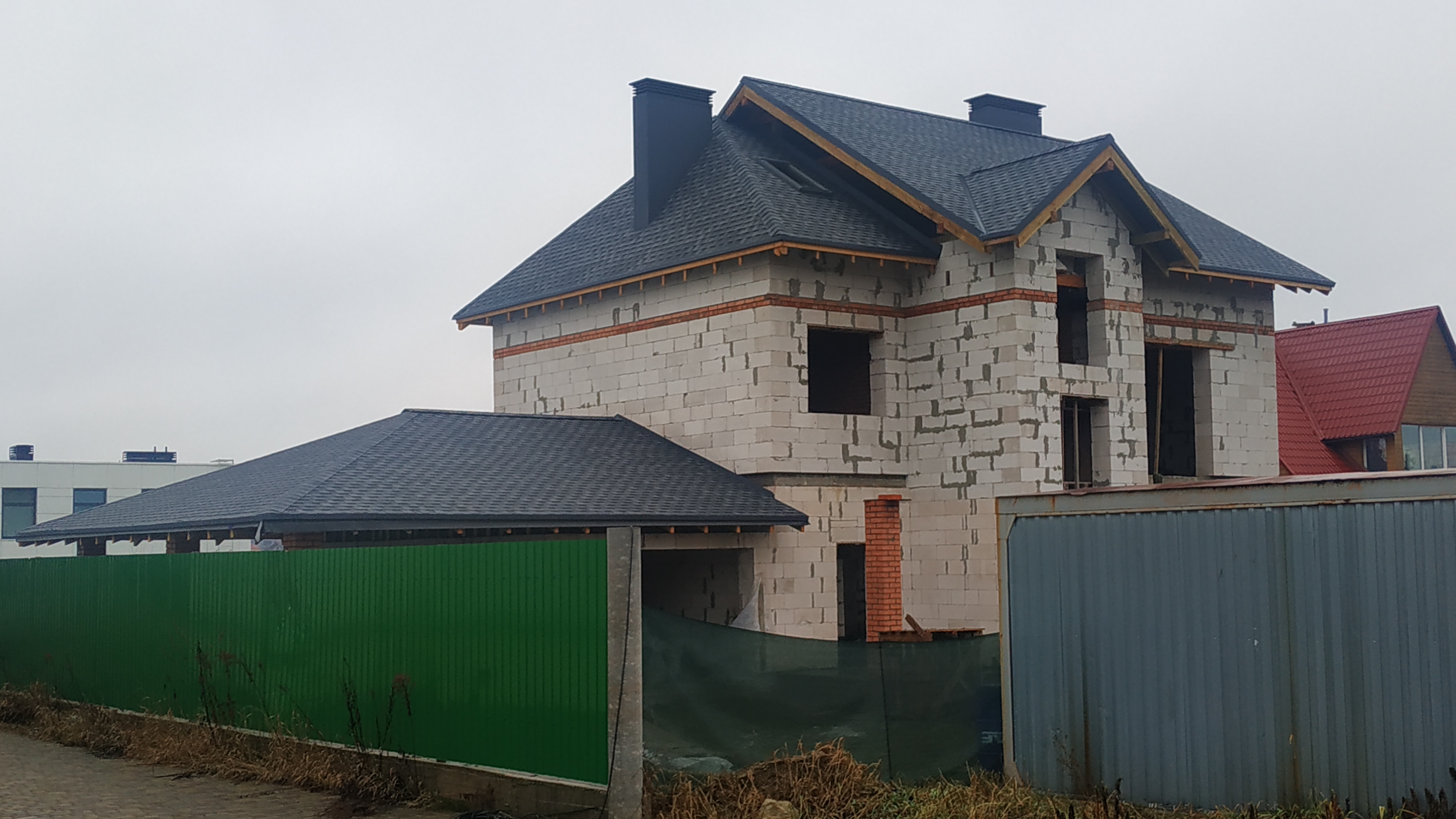 Монтаж гибкой черепицы Шинглас