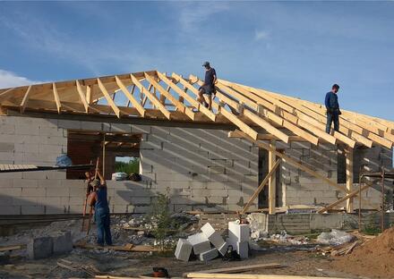 Монтаж кровли под ключ